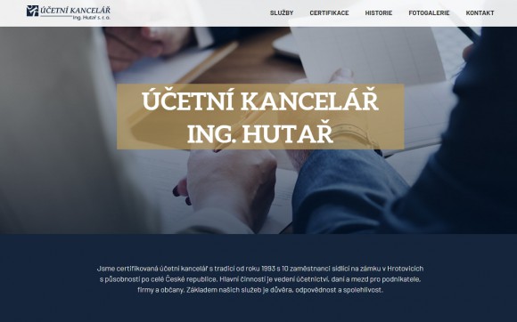 ÚČETNÍ KANCELÁŘ ING. HUTAŘ